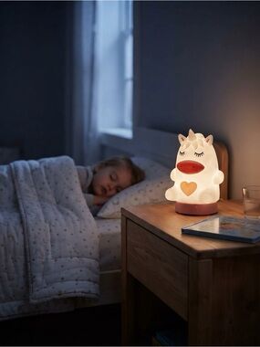 Kids Night Light & camping lantern unicorn with 6 light colors & handle
